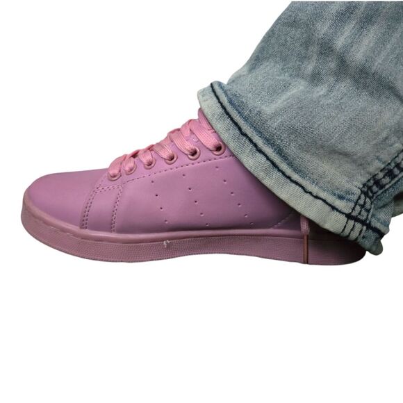 Stan Smith for Adidas All Pink Sneakers - 7/7.5 - Picture 3 of 16